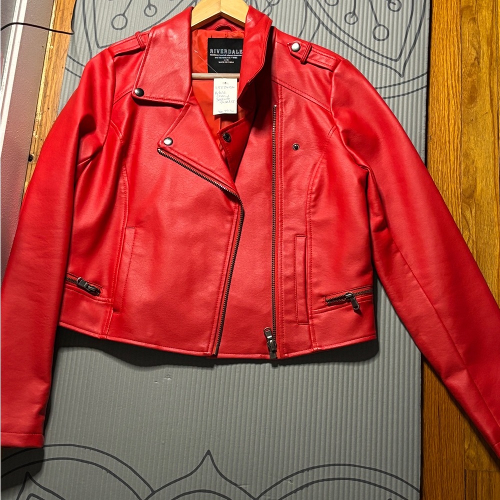 Riverdale Red Leather Jacket
